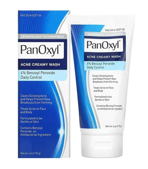 שטיפת קרם פצעונים 4% Panoxyl