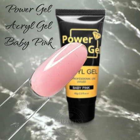 POLY GEL POWER GEL 30 גרם פח לתינוק