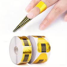 נייר זהב לבניית ציפורניים