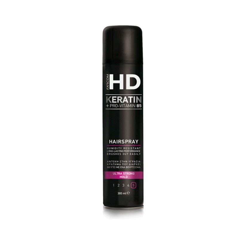 ספריי HD לשיער, Extra Strong Hold מס' 5, 300 מ"ל