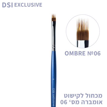 מברשת Ombre לציור וקישוט6