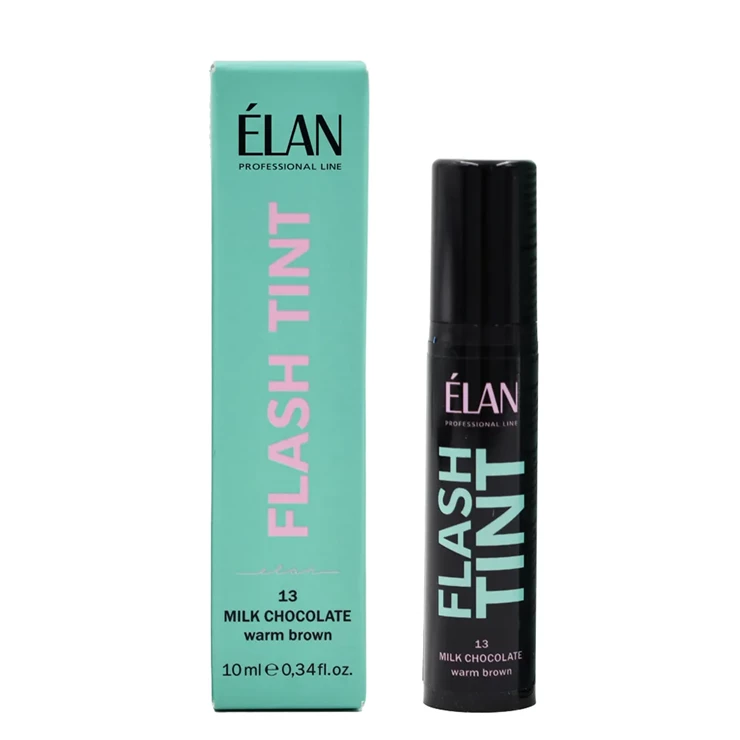Elan Brow Tint, טראפל שוקולד חלב חם מס' 13, 10 מ"ל