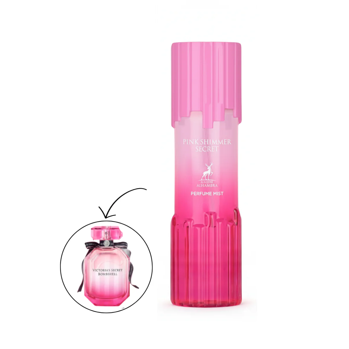 שפריץ גוף בניחוח בושם PINK SHIMMER SECRET