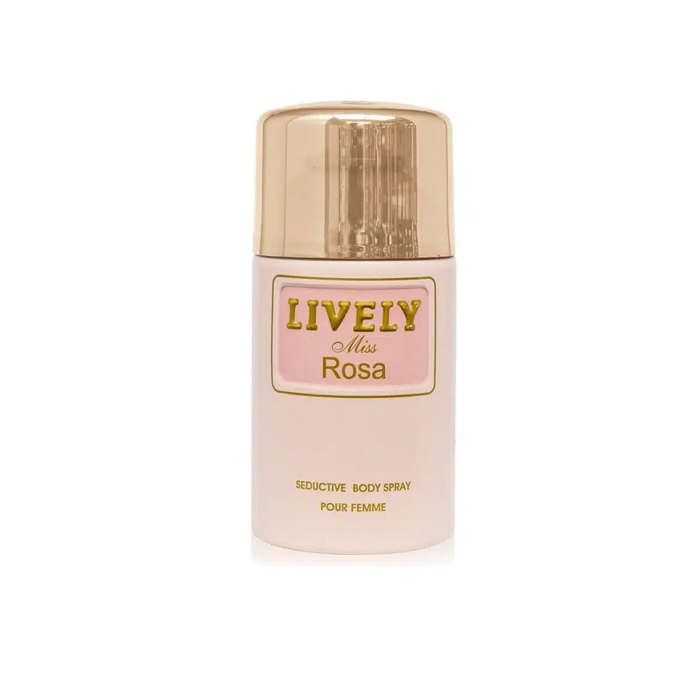 דאודורנט ספריי LIVELY MISS ROSA לנשים