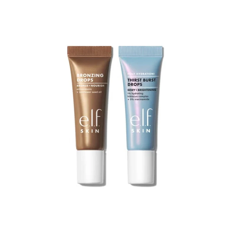 elf Hottest Drops Duo סט, טיפות שיזוף, 2 חתיכות