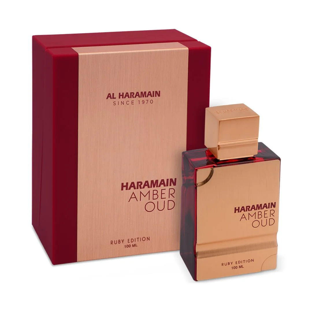 Haramain Amber Oud Ruby Edition, 100 מ"ל, או דה פרפיום