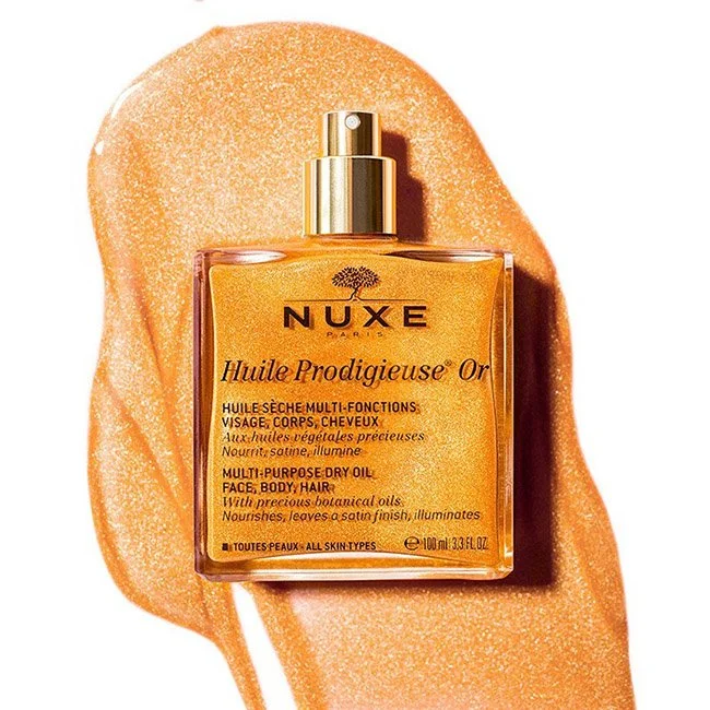 Nuxe Prodigy Oil או Shiny Dry Oil לפנים, גוף ושיער 50 מ"ל