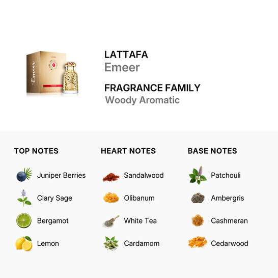 Lattafa Emeer EDP עבור יוניסקס 100 מ"ל 4