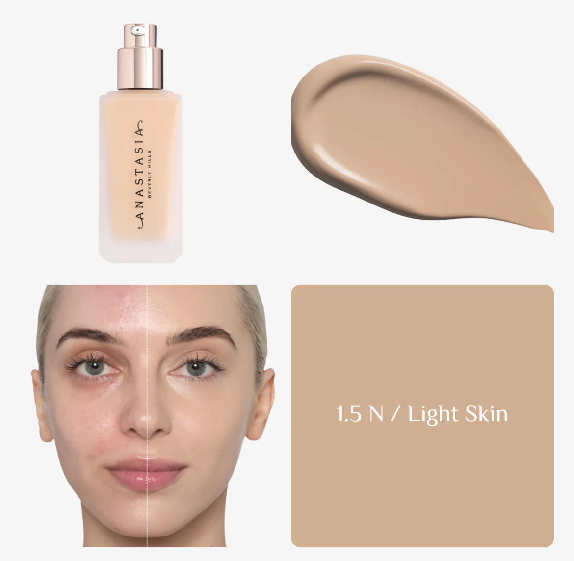 Anastasia Beverly Hills - Matte Foundation 1.5N