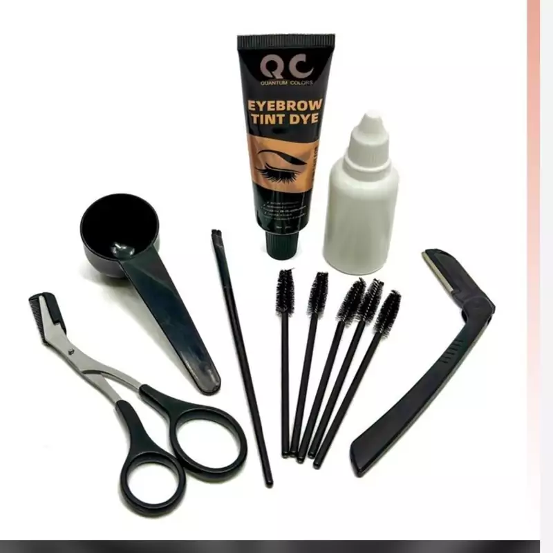 ערכת צביעת גבות וריסים QC 2
