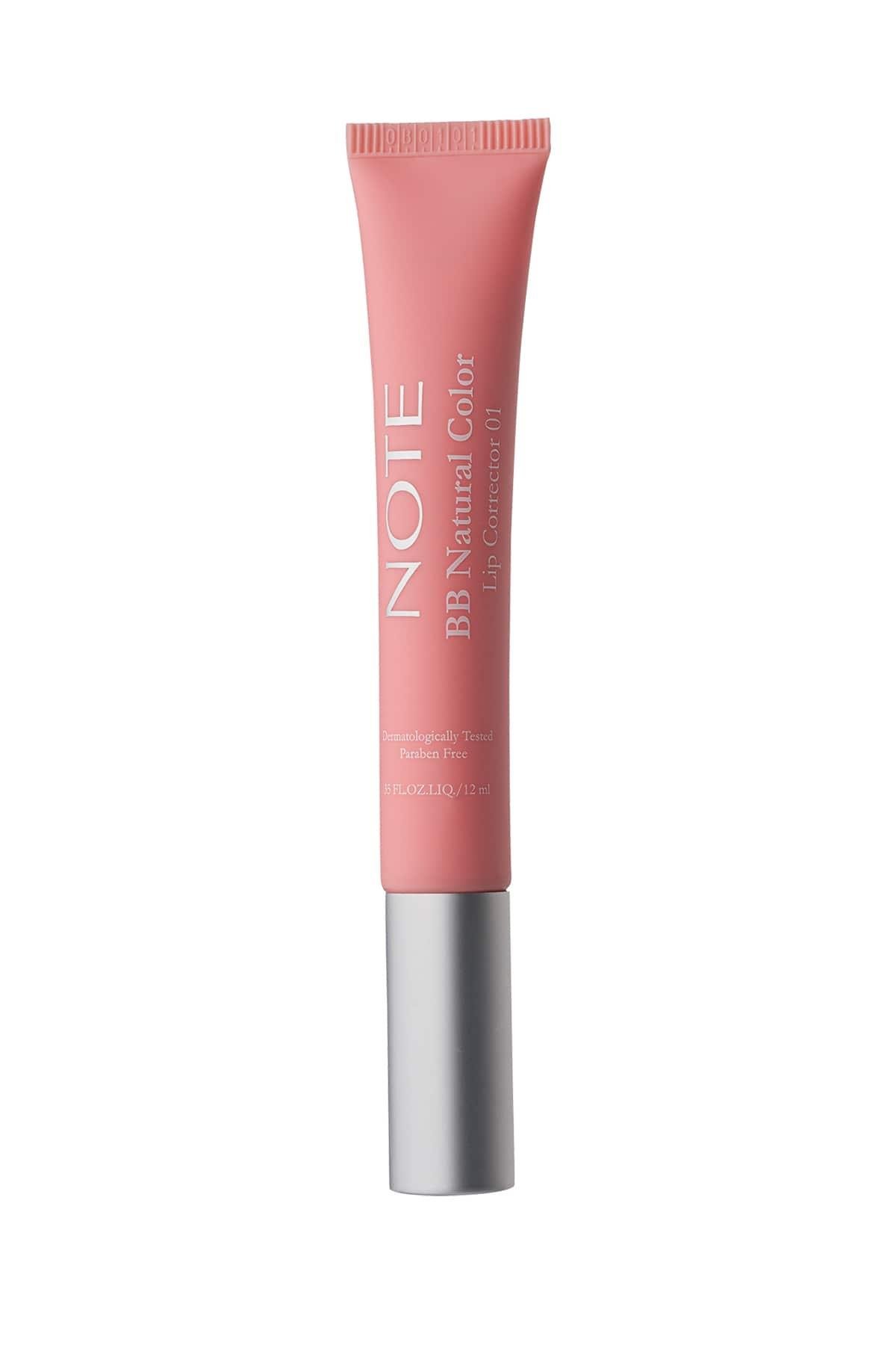 Note BB Lip Corrector 01 Color Correcting Lip Gloss - ורוד