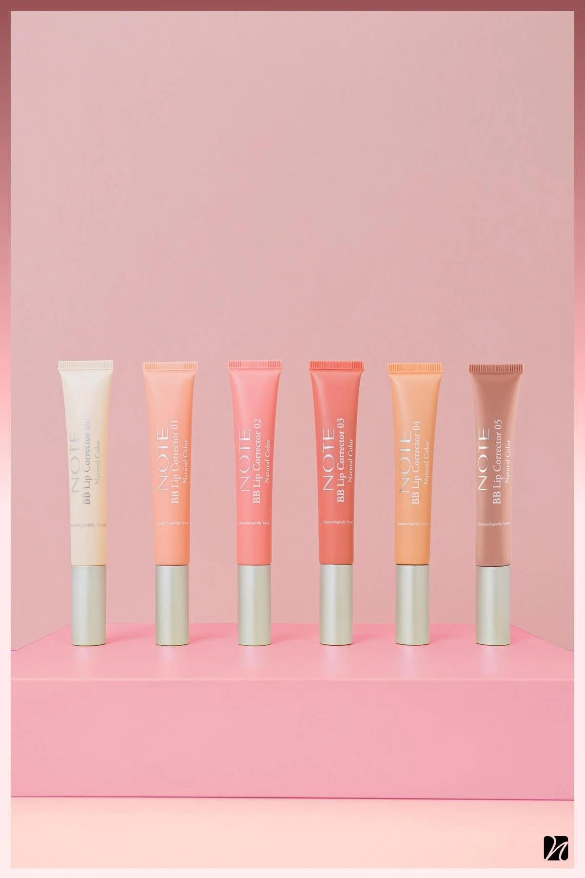 Note BB Lip Corrector 02 Color Correcting Lip Gloss - ורוד 4