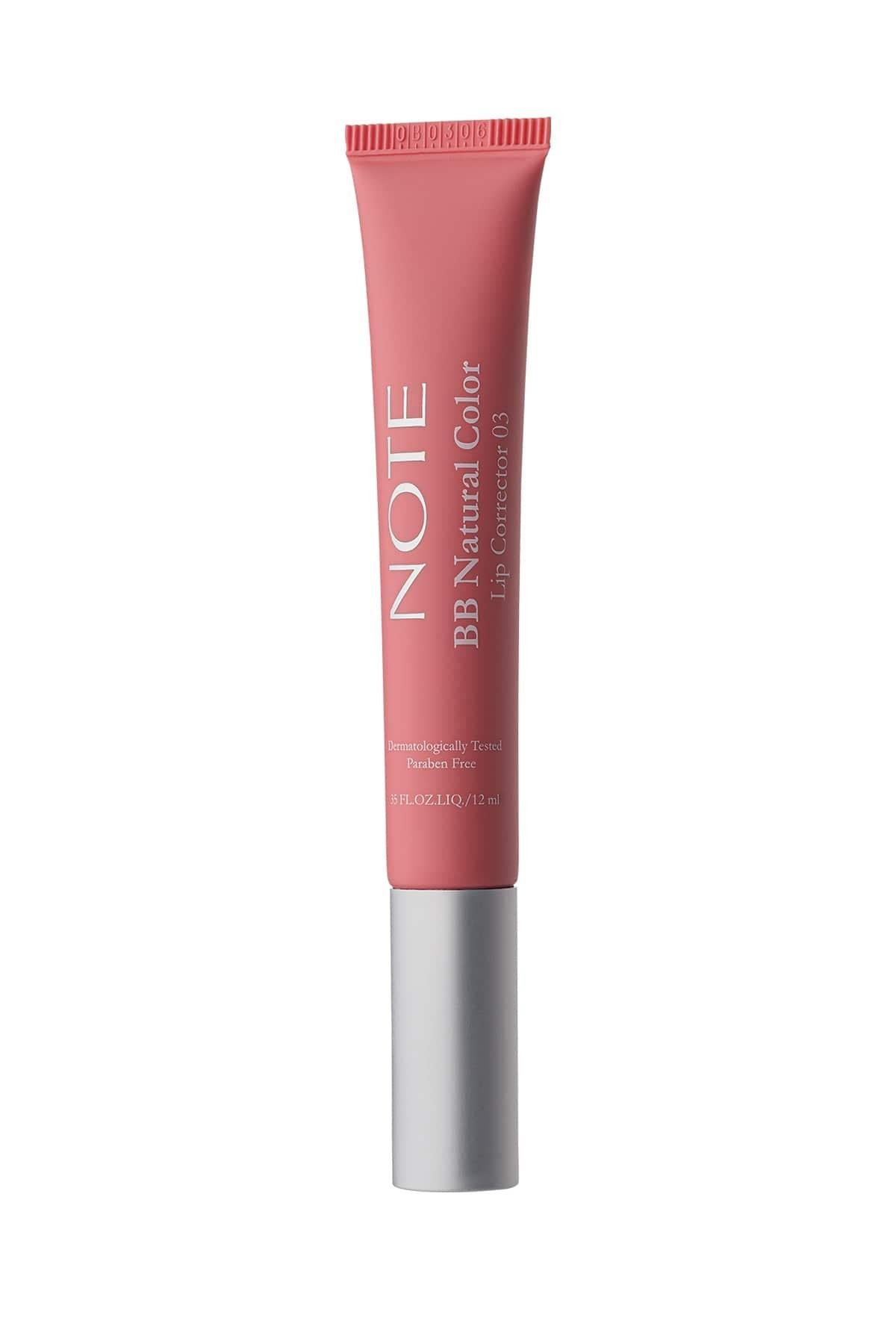 Note BB Lip Corrector 03 Color Correcting Lip Gloss - ורוד