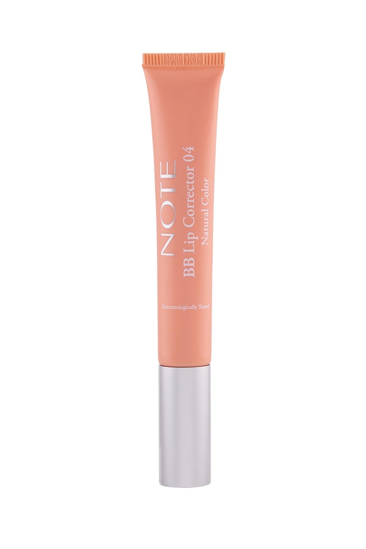 Note BB Lip Corrector 04 Color Correcting Lip Gloss - כתום