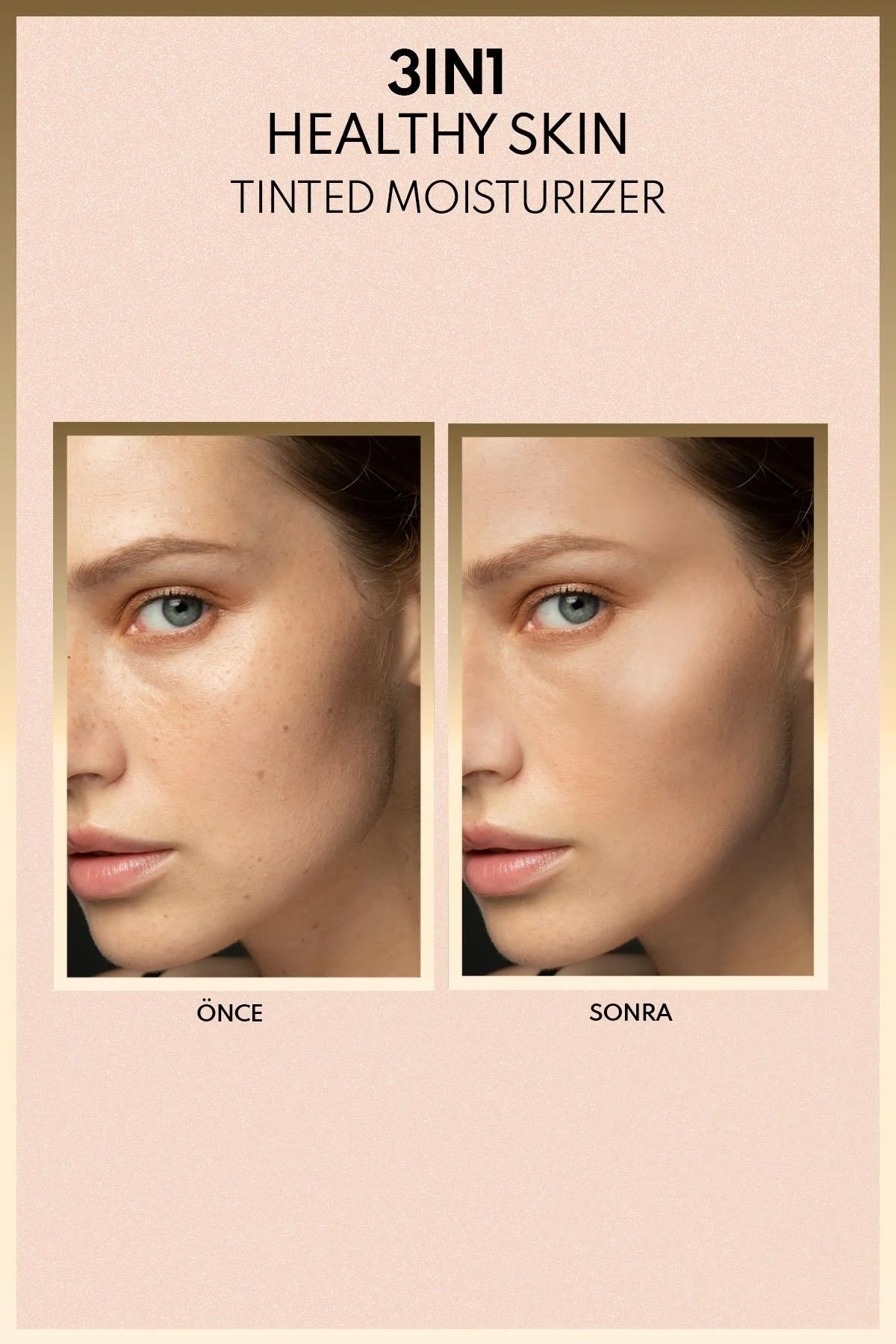 נוט 3 ב-1 קרם לחות בגוון עור בריא SPF 50, קרם מתקן ומאיר גוון עור 4