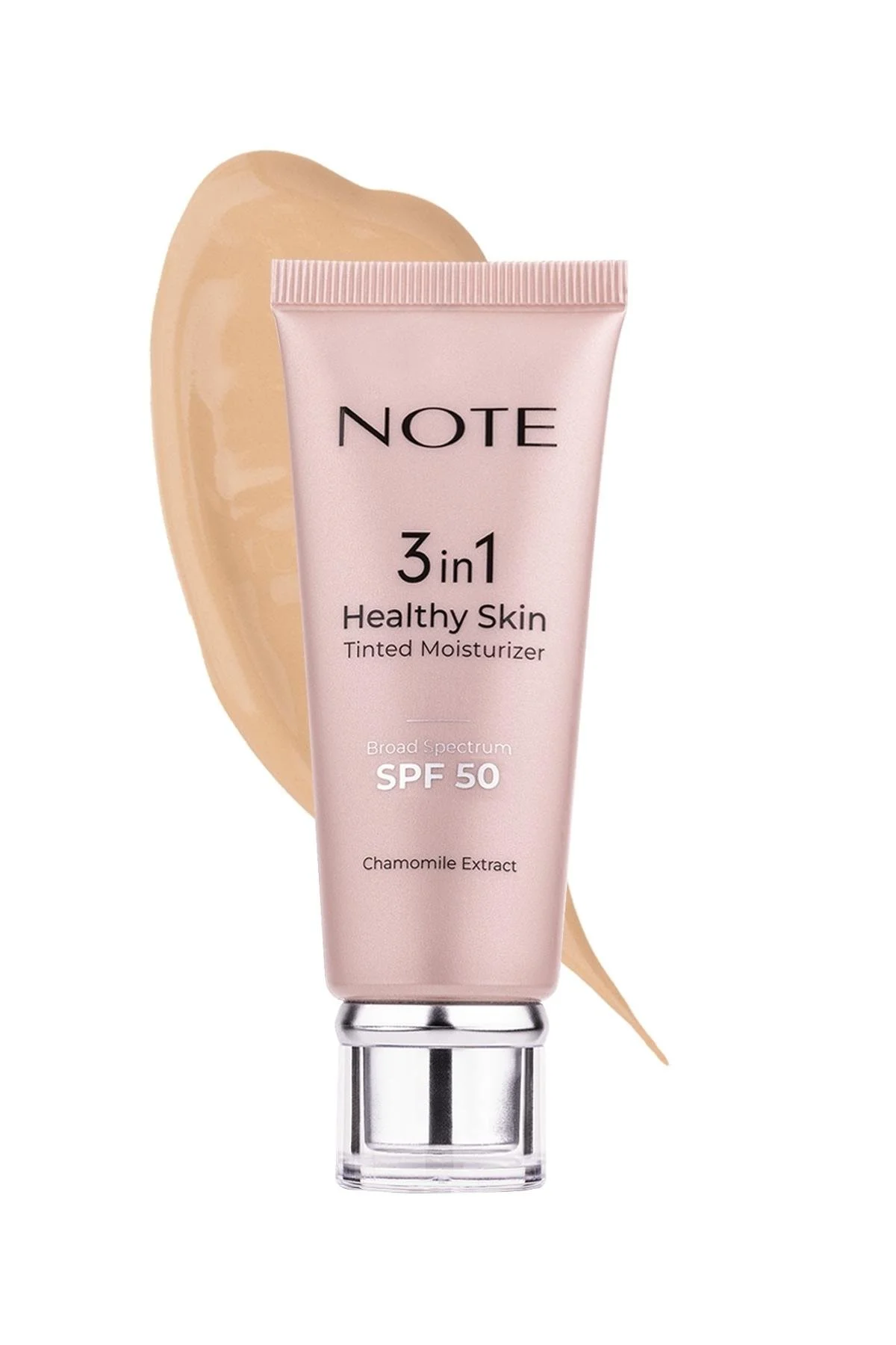 נוט 3 ב-1 קרם לחות בגוון עור בריא SPF 50, קרם מתקן ומאיר גוון עור 5