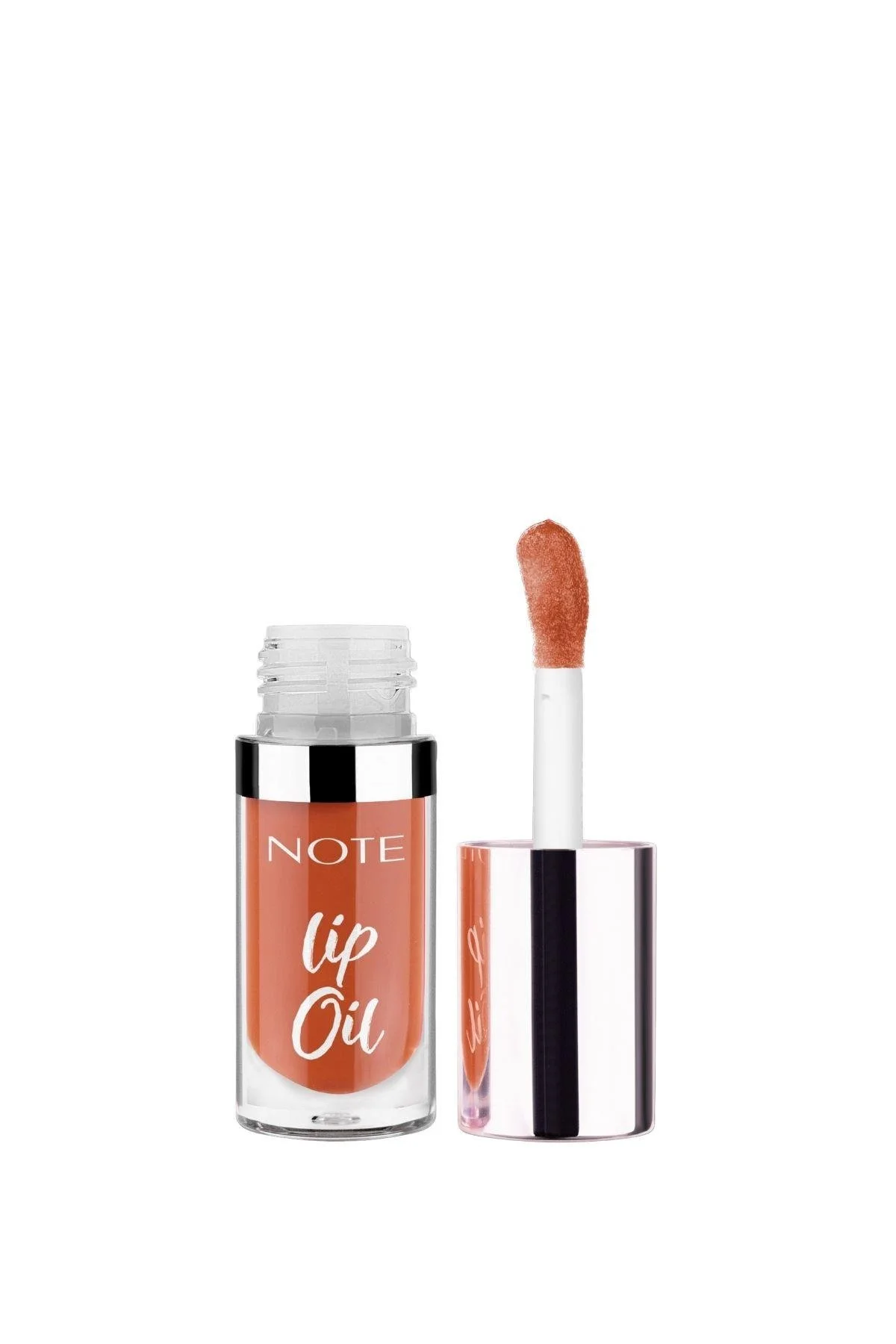 Note Lip Oil 50 Creamy Caramel Moisturizing Lip Gloss - חום