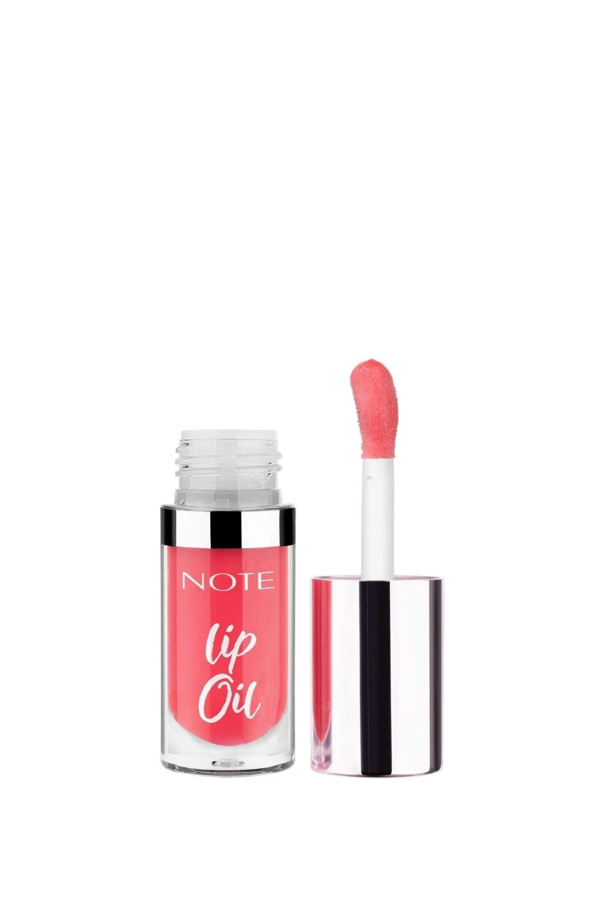 Note Lip Oil 10 Baby Pink, Moisturizing & Glowing Lip Oil - ורוד