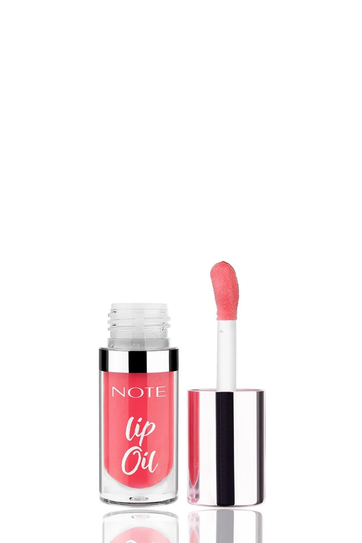 Note Lip Oil 10 Baby Pink, Moisturizing & Glowing Lip Oil - ורוד 4