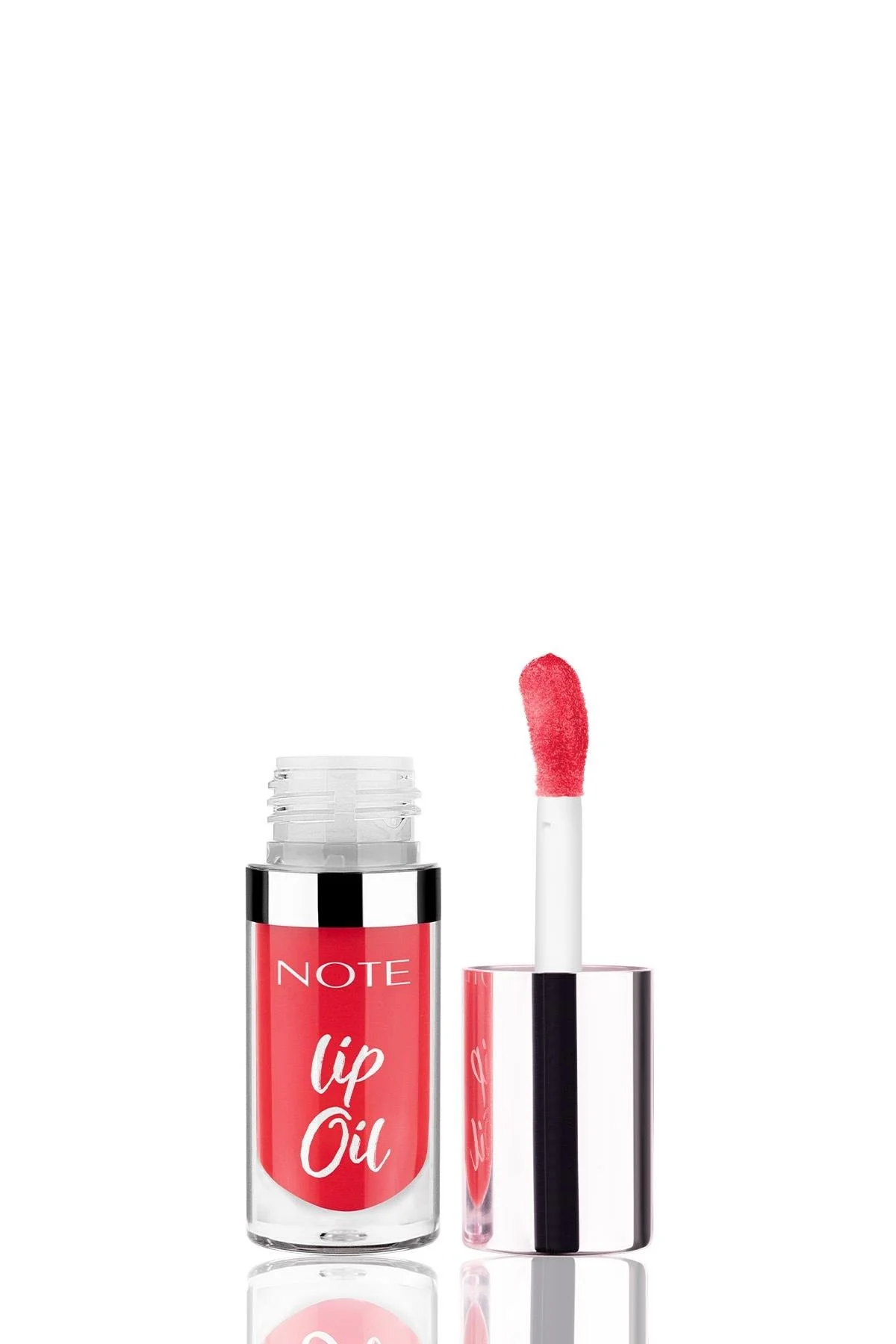 Note Lip Oil 40 Red Sugar, Moisturizing Oil and Lip Gloss - אדום 2