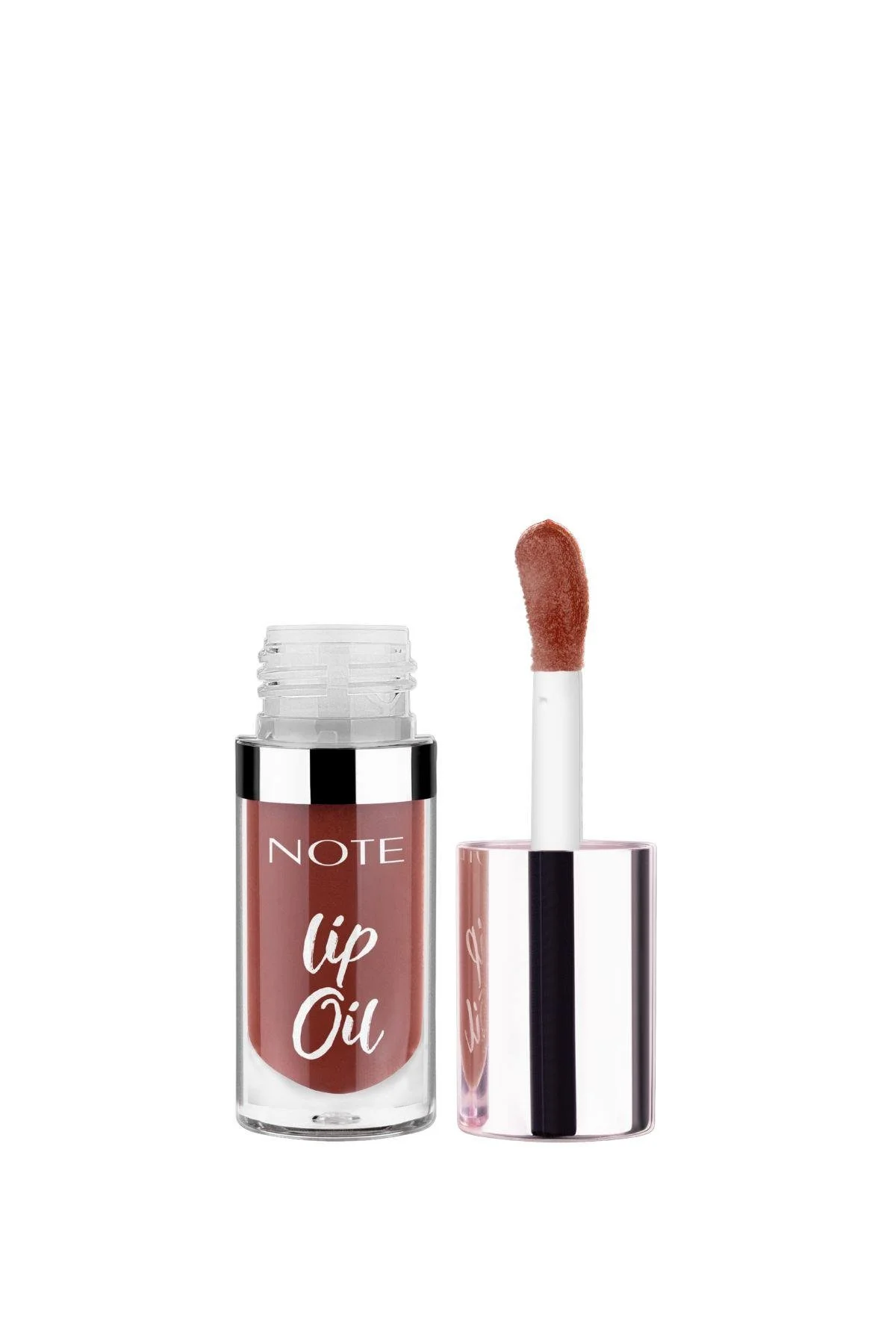 Note Lip Oil 60 Mocha Kiss Moisturizing Lip Gloss Oil - חום