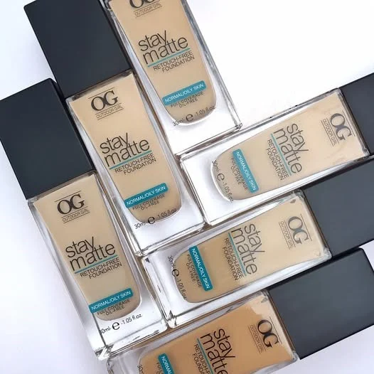 OG Matte Foundation סט לעור שמן ורגיל 30 מ"ל