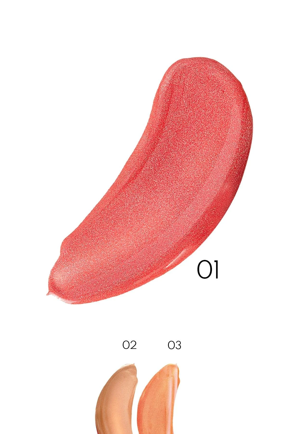 Note Drop Glitter Liquid Highlighter 01 Pearl Rose 2