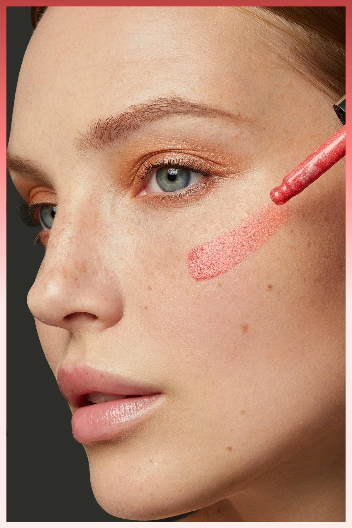 Note Drop Glitter Liquid Highlighter 01 Pearl Rose 3