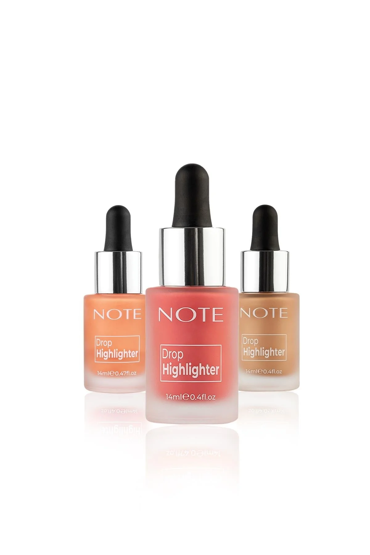 Note Drop Glitter Liquid Highlighter 01 Pearl Rose 4