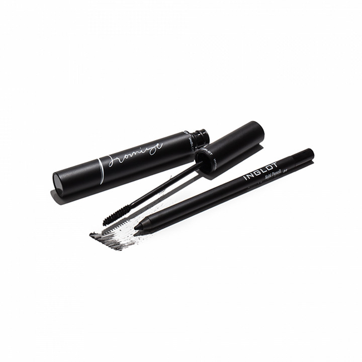 סט איפור Inglot Perfect Eye Lover סט מסקרה ואיילינר 2