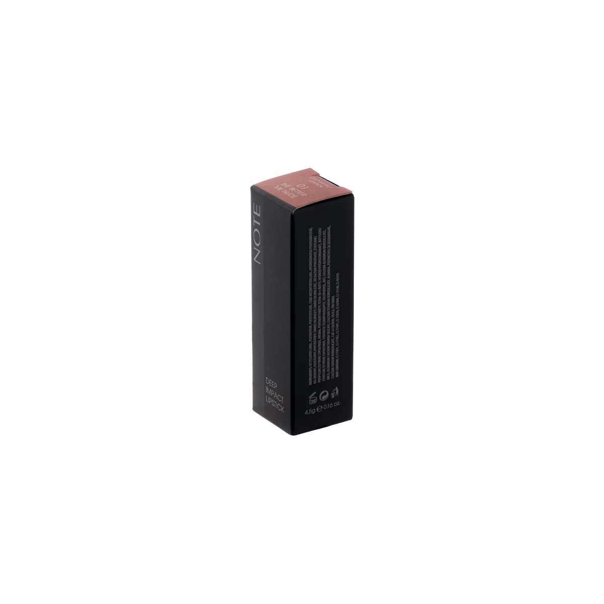 Note Deep Impact Lipstick 01 – The Better Me Nude 4