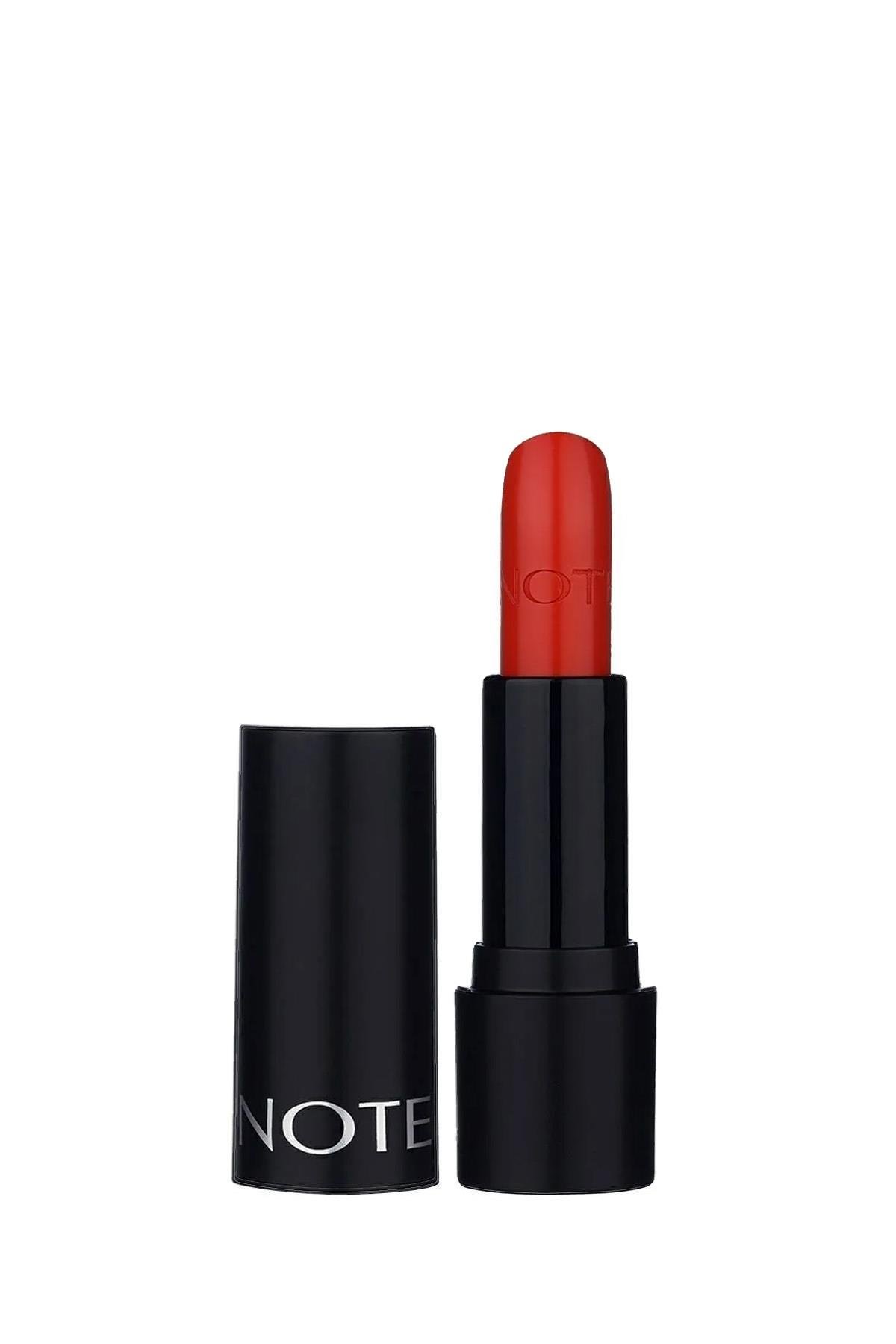Note Deep Impact Lipstick מס' 12, Flaming Heart Red