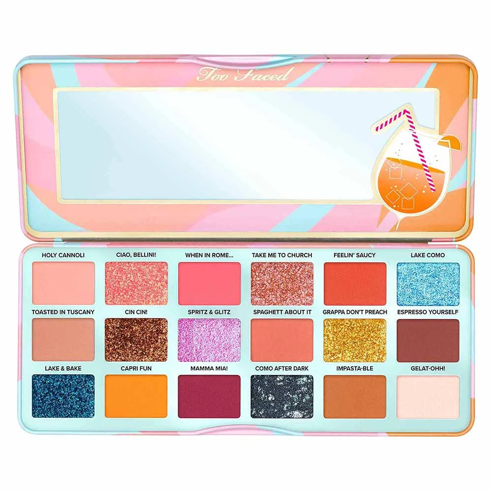 פלטת צלליות Spritz איטלקית מבית Too Faced