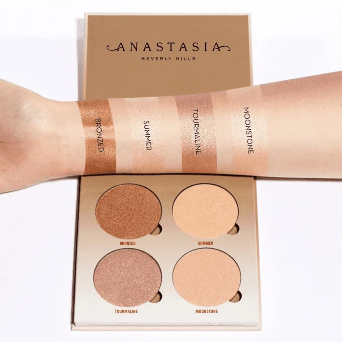 פלטת הבהרה של Anastasia Beverly Hills Glow Sun Dipped 2