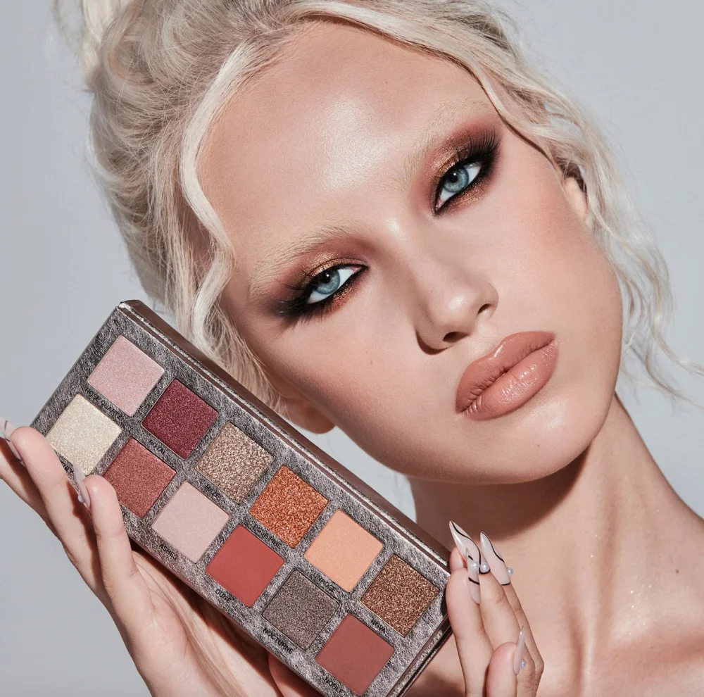 פלטת צלליות של Anastasia Beverly Hills Rose Metals 3