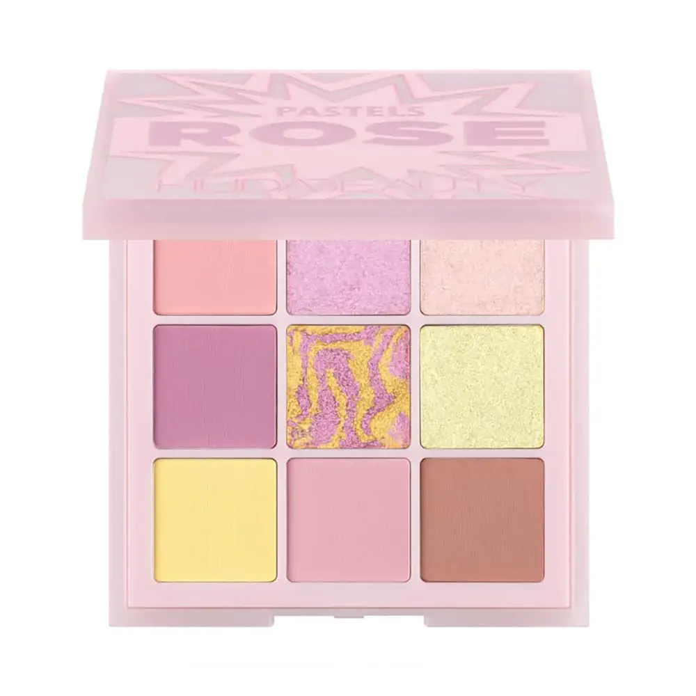 Huda Beauty Rose Pastel Obsessions פלטת צלליות