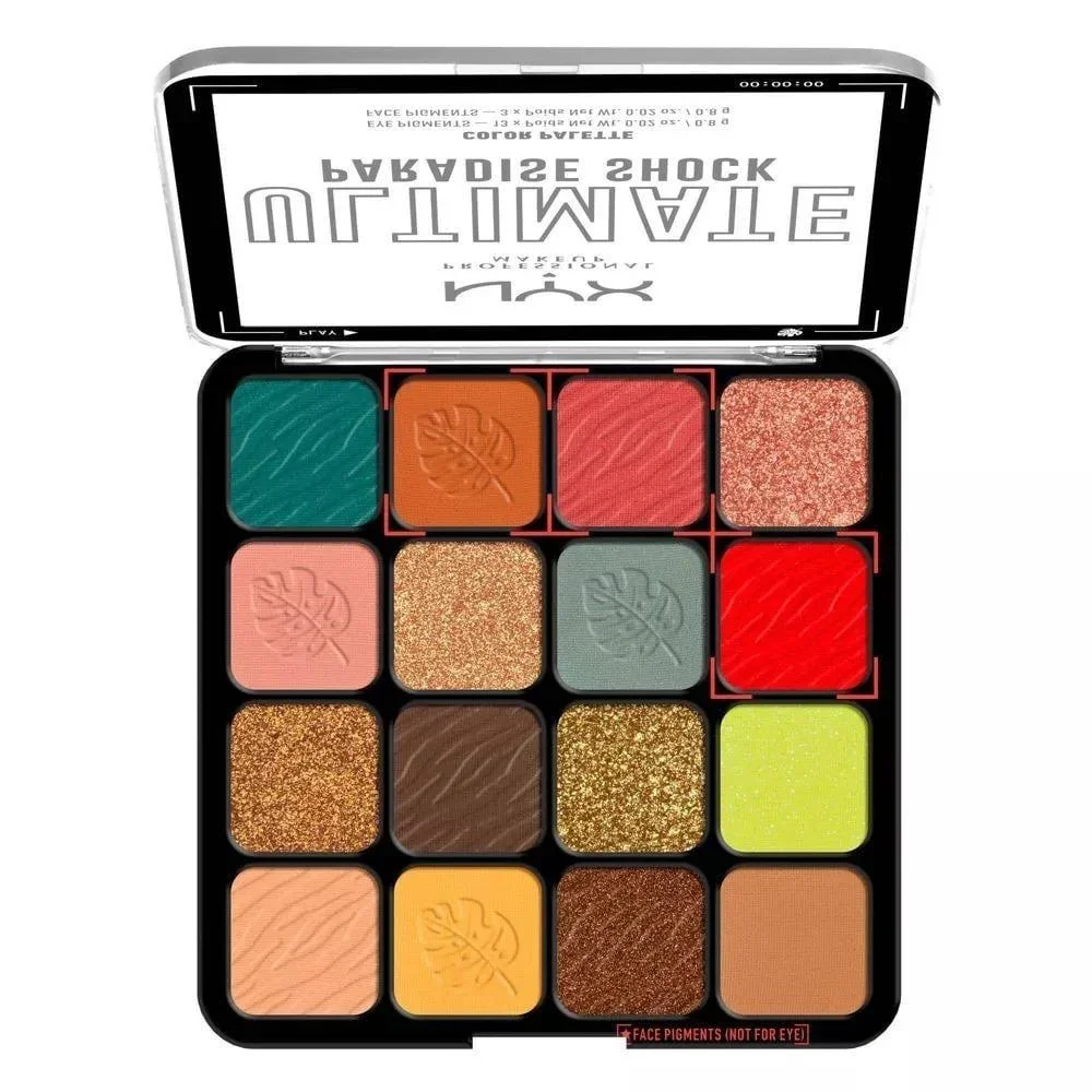 NYX Ultimate Eyeshadow Palet - Paradise Shock