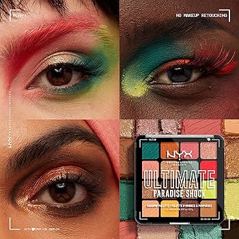 NYX Ultimate Eyeshadow Palet - Paradise Shock 3
