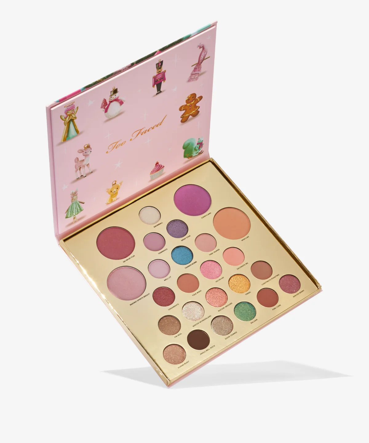 פלטת איפור פנים ועיניים Too Faced, מהדורה מוגבלת Merry Merry - 25 גוונים