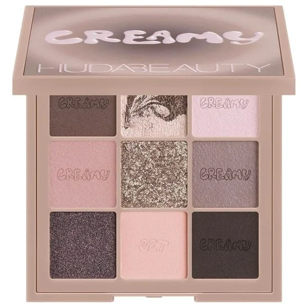 Huda Beauty Obsessions פלטת צלליות קרם (בז' אפור)
