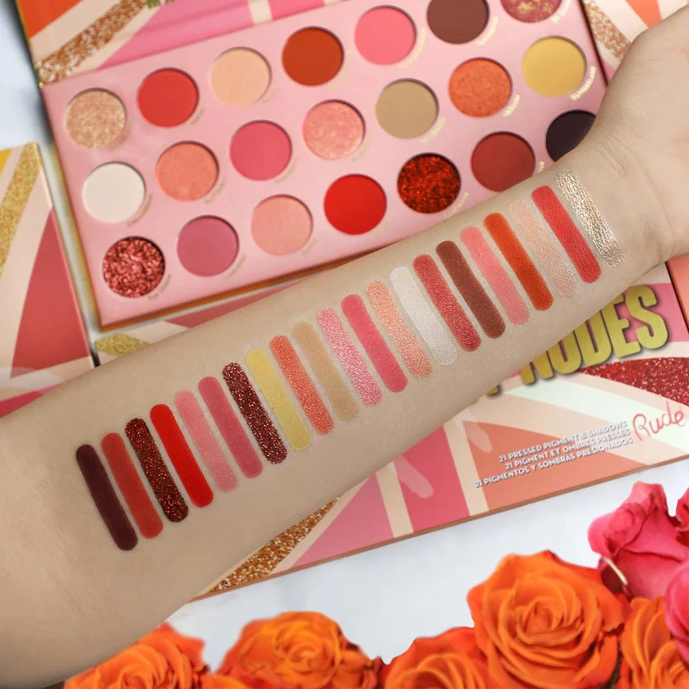 פלטת צלליות ביצ'י Nudes מבית Road Cosmetics 2