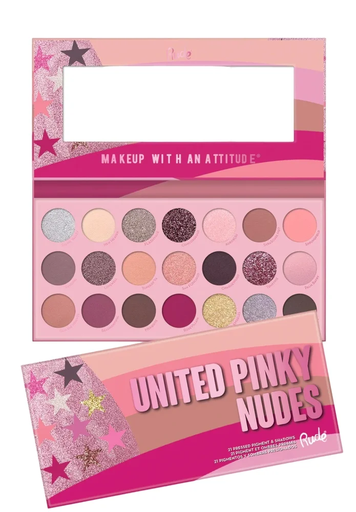 פלטת צלליות "Pinky Nudes" מבית Road Cosmetics