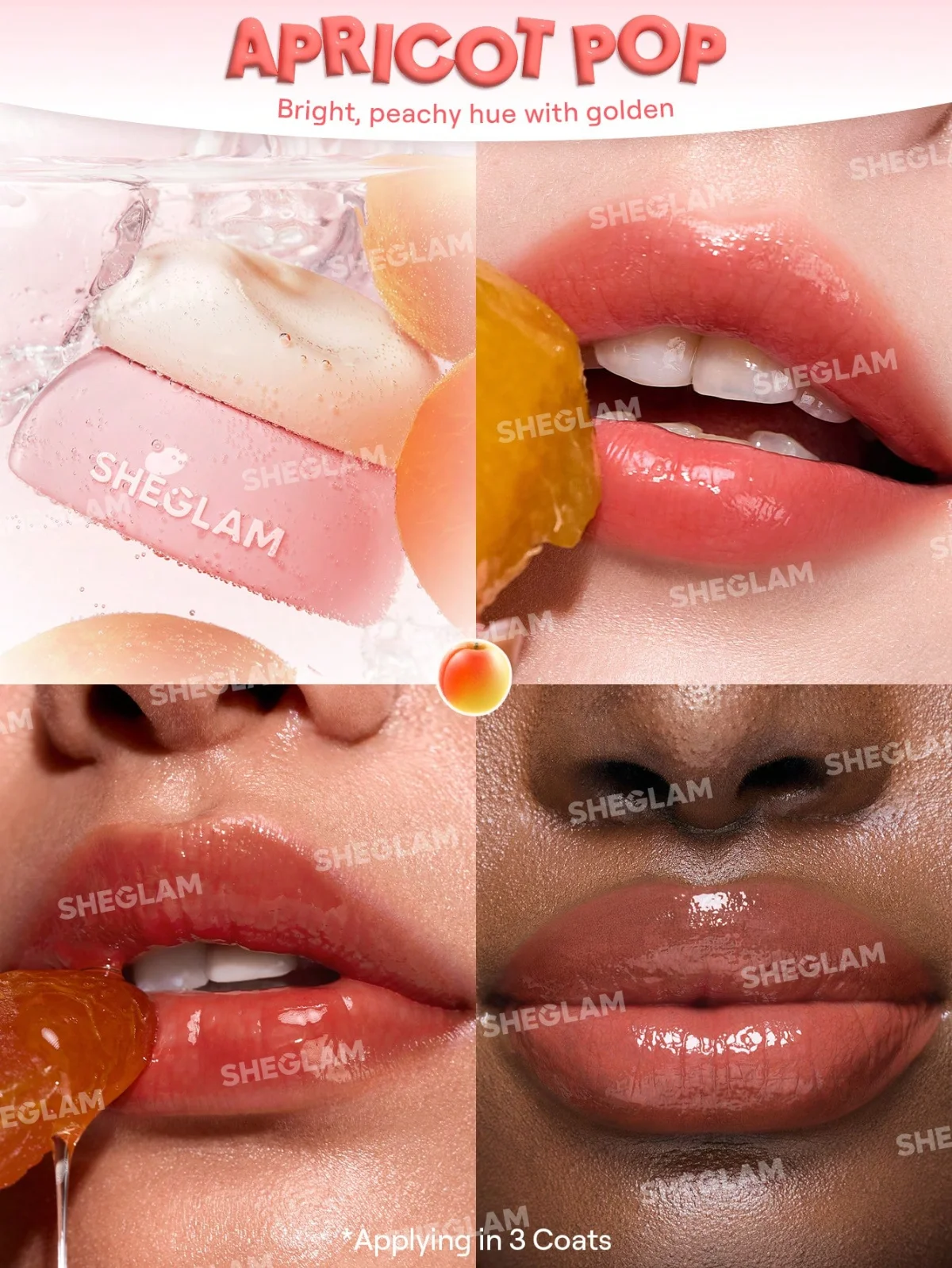 Hydra Jelly Pocket Lip Balm APRICOT POP 2