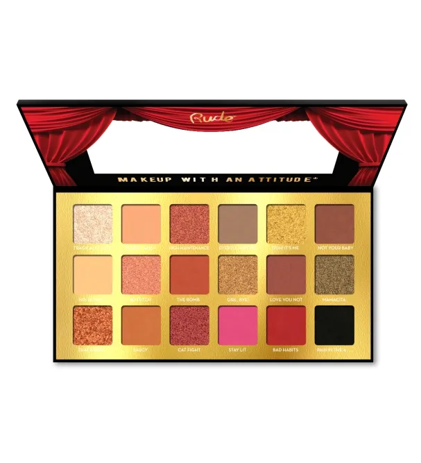 Road Cosmetics Too Match פלטת צלליות דרמה, 18 צבעים 2
