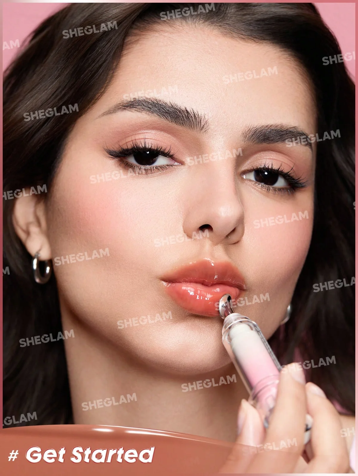 Booster Shine Lip Plumping Lip Gloss התחל 3