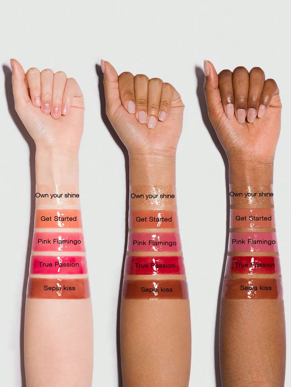 Booster Shine Lip Plumping Lip Gloss התחל 7