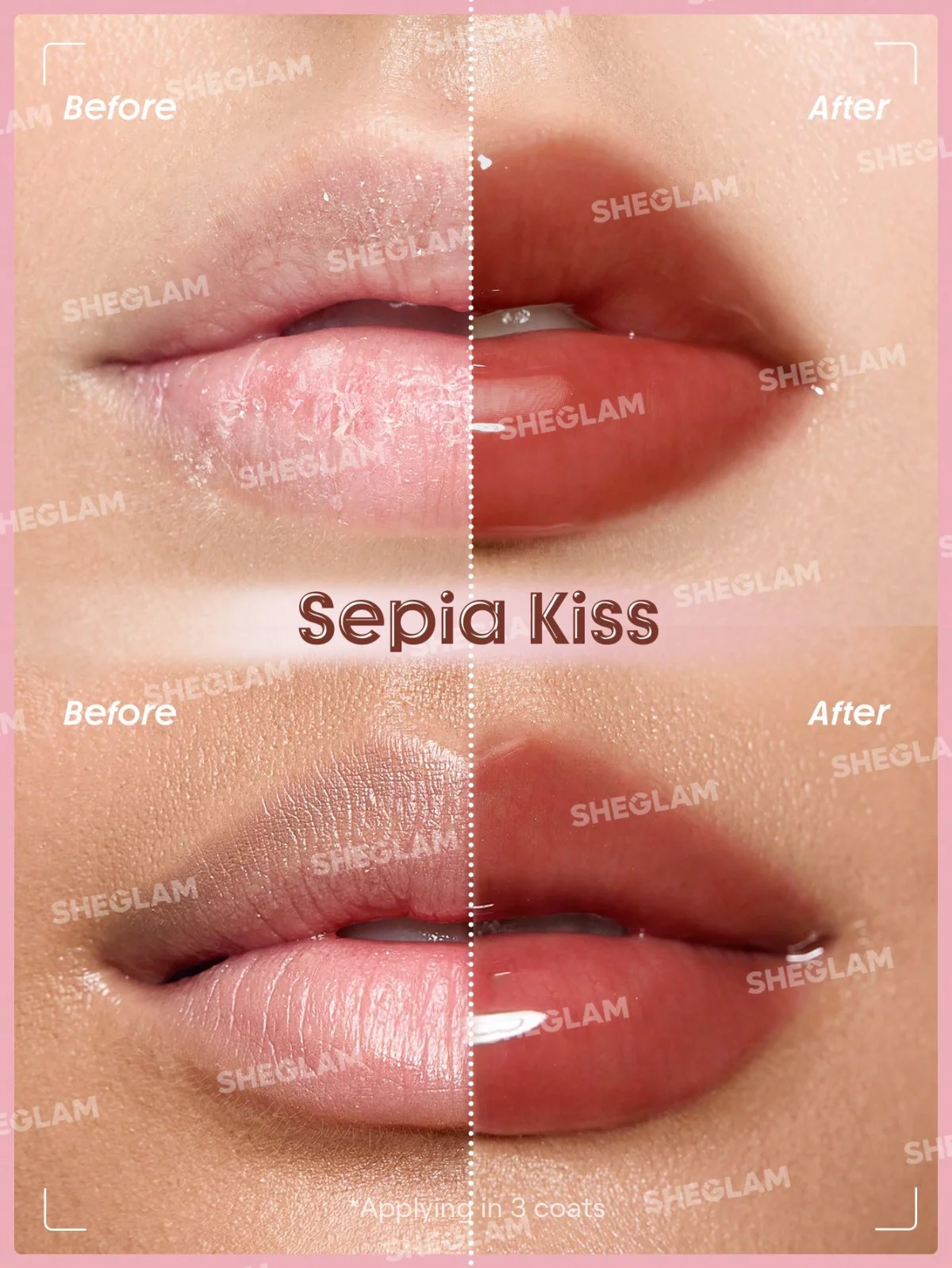 גלוס עז, משפר ברק - SEPIA KISS 2