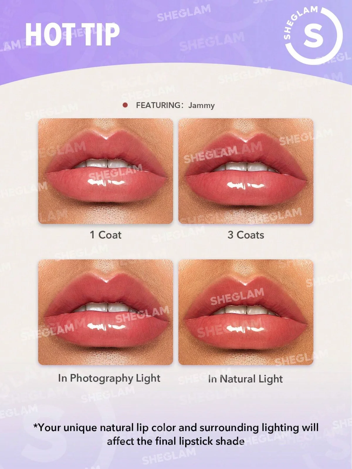 Glaze Days Lip Gloss ROSE TEA 5
