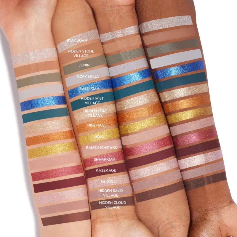 פלטת צלליות - ColourPop x נארוטו - נארוטו 3