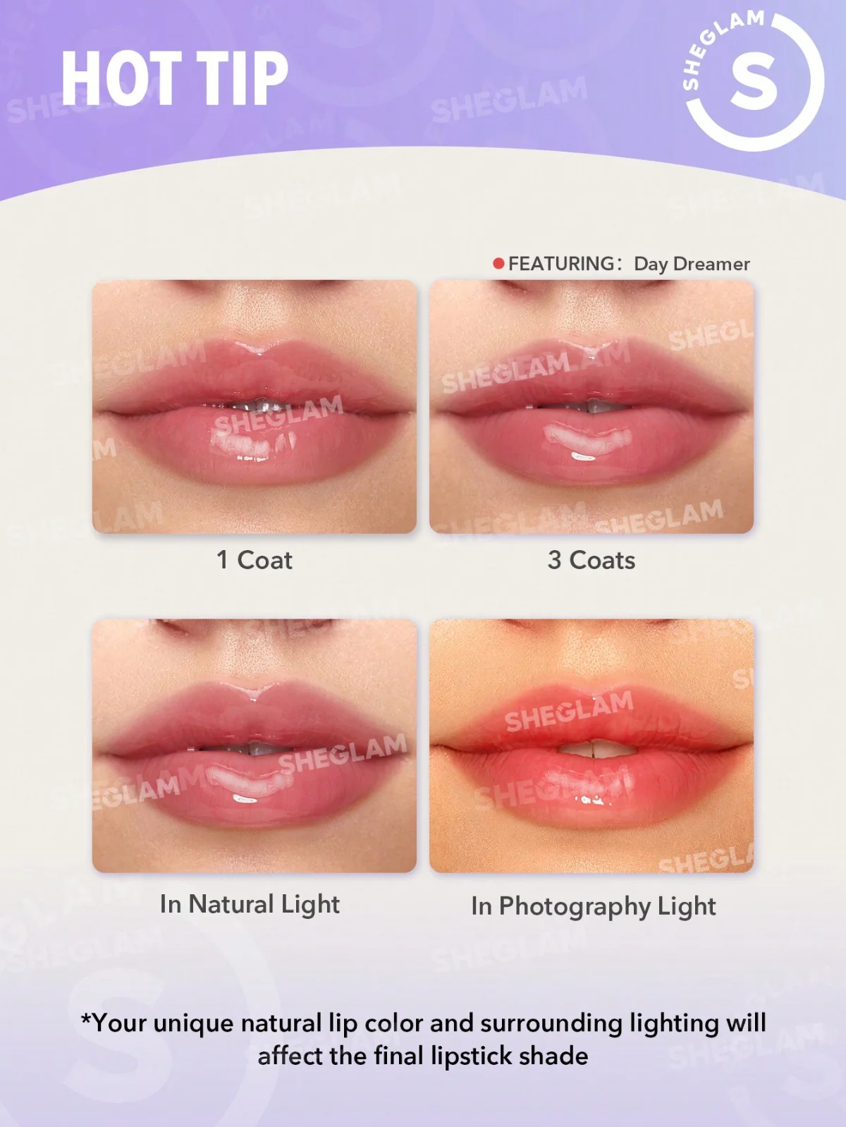 Jelly Wow Tinted Lip Oil - Jelly Wow Tinted Lip Oil - חולם יום 8